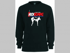 KICKBOXING - A Way of Life...  mikina bez kapuce